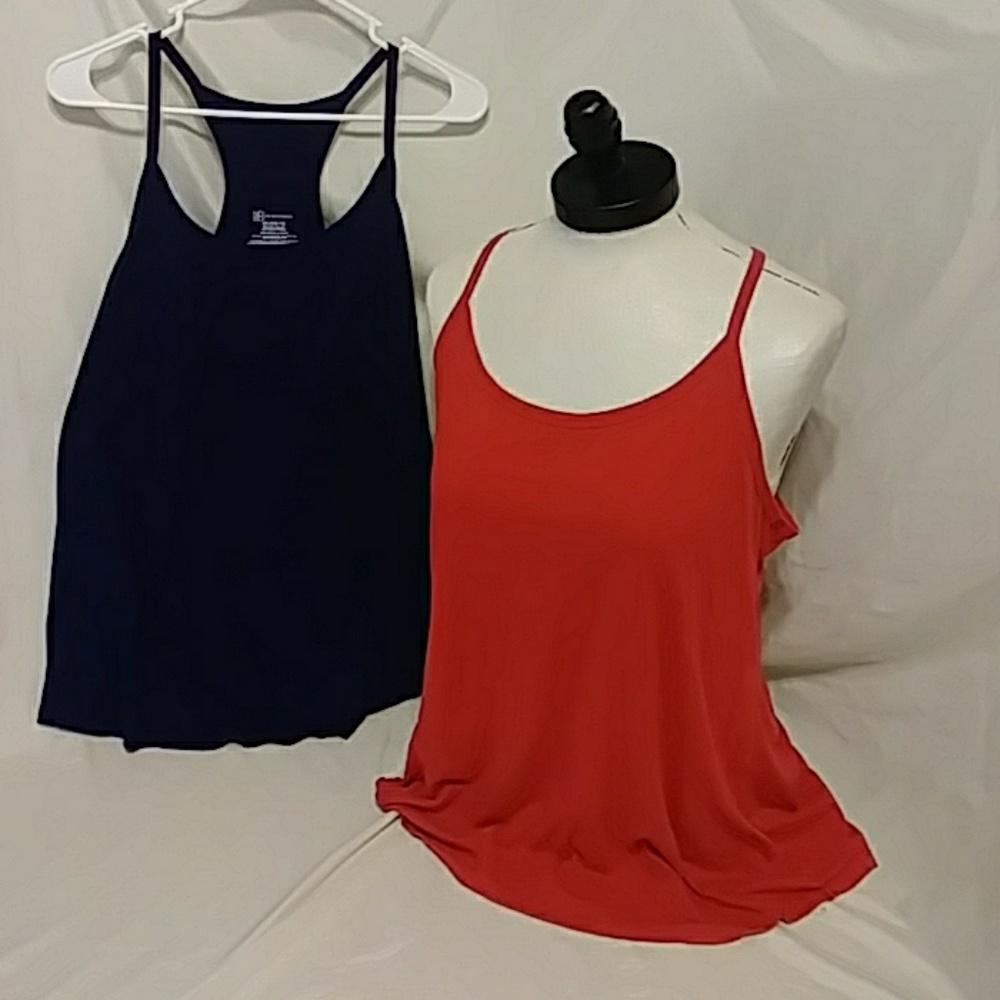 Set 2 T Back Tank Top Tshirts sz XXL 19 NOBO